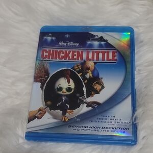 Disney Chicken Little Blu-ray with Blue Case